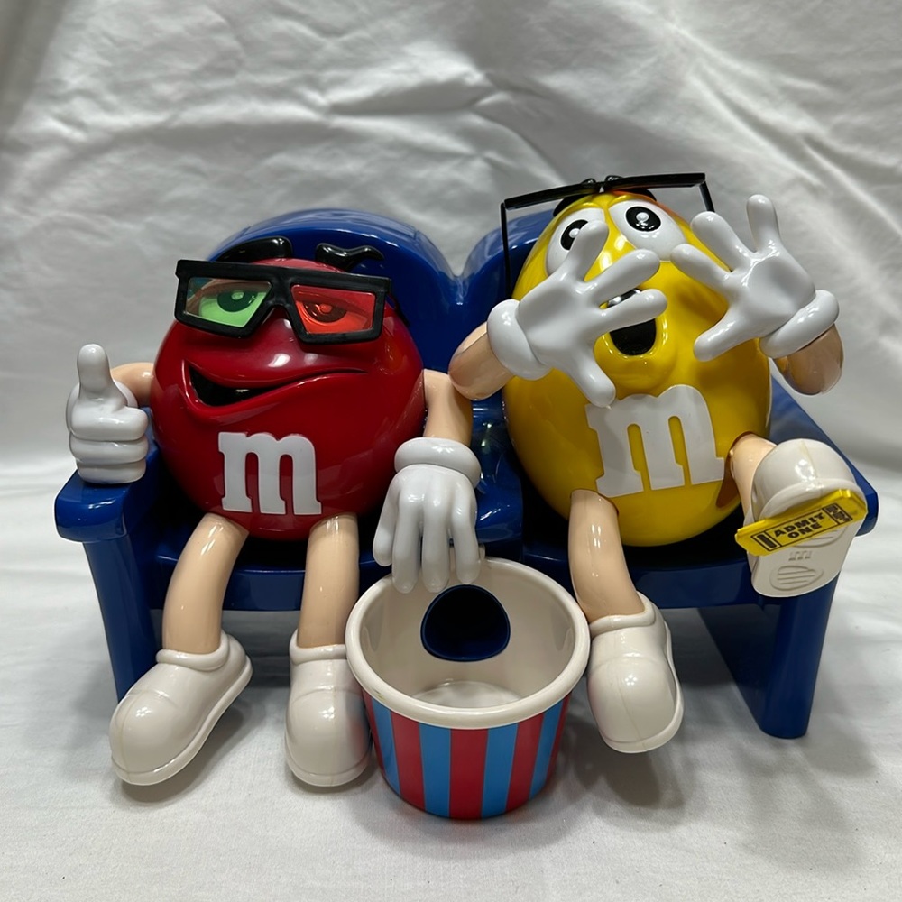 M & M candy dispenser